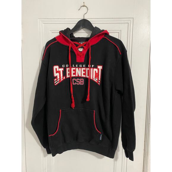 College of St. Ben's Bennies Hoodie Sweatshirt Size Small - Picture 1 of 4